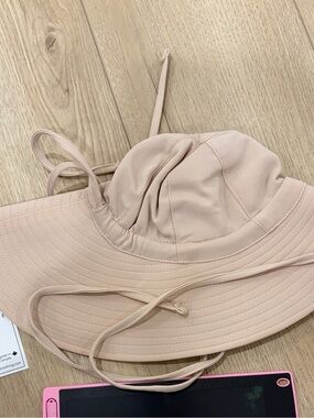 Current Tyed baby toddler Wide-Brim Sun Hat - Blush